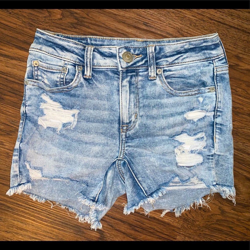 American Eagle next level stretch midi short size2